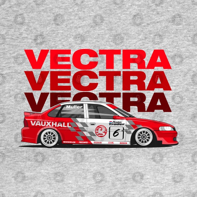 Vauxhall Opel Vectra B Racing car by shketdesign